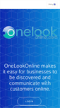 Mobile Screenshot of onelookonline.com